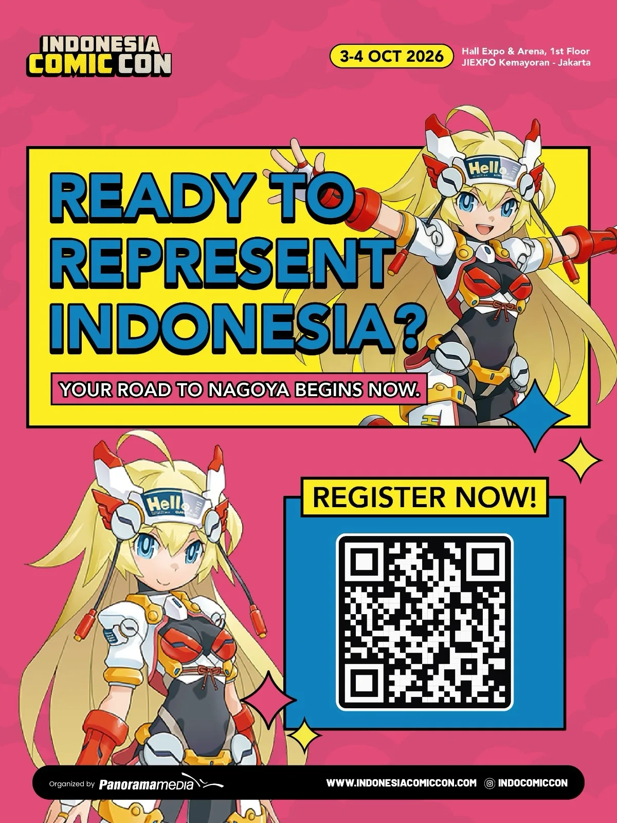Ready to represent Indonesia